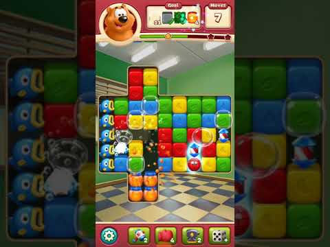 TOON BLAST LEVEL 1948 2 STARS one hammer