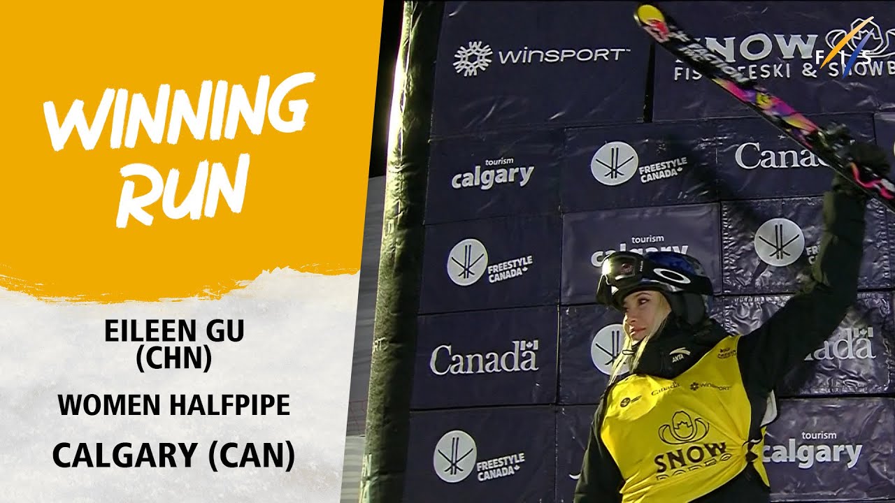 Third victory of the season for Eileen Gu in Calgary | FIS Freestyle Skiing World Cup 23-24