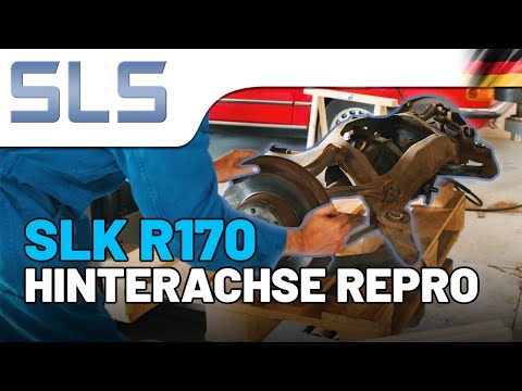 Mercedes SLK R170 TÜV: Rear axle repro