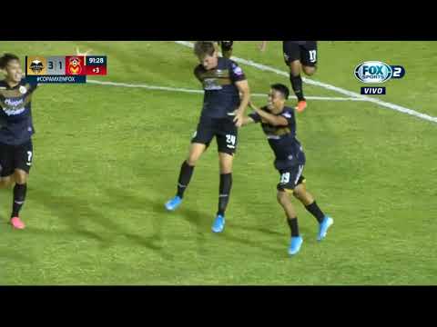 Gol de D. Imperiale | Cafetaleros 4 - 1 Monarcas | Copa MX - Octavos de Final