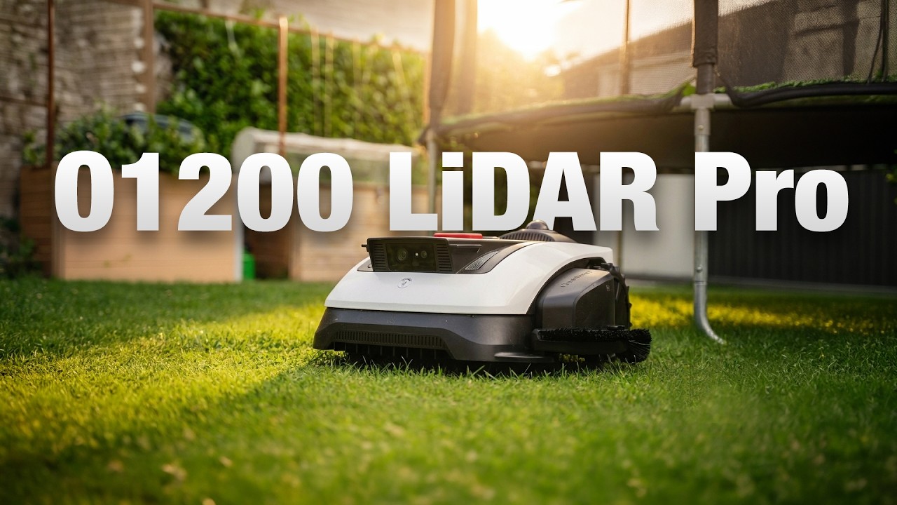 Ecovacs Goat O1200 LiDAR PRO Mähroboter - Kantenschnitt ja - Hinderniserkennung naja.