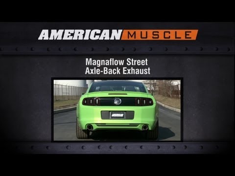 2013-2014 Mustang Magnaflow Exhaust Sound Clip Street Axle-back (GT) Review
