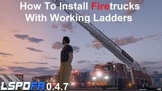 How To Install Medic4523 DLC Pack And Pierce Arrow XT FireFighter Pack! Working Ladders!!
