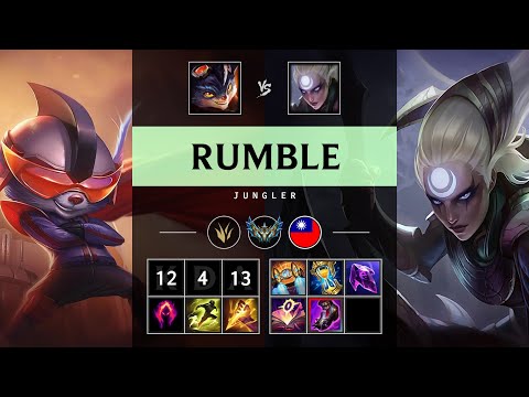 Rumble Jungle vs Diana - TW Challenger Patch 25.19