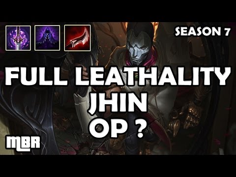 Full Lethality Jhin OP ? | Jihn Vs Miss Fortune | League Of Legends