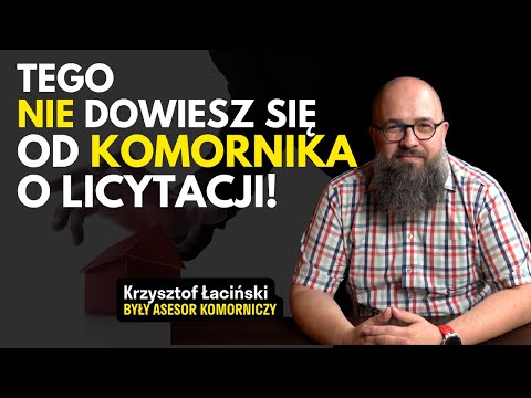 🛑 Jak wygląda licytacja komornicza? Na co uważać? Krzysztof Łaciński #biuronieruchomosci