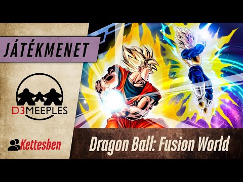 JÁTÉK KETTESBEN: DRAGON BALL SUPER: FUSION WORLD - d3meeples