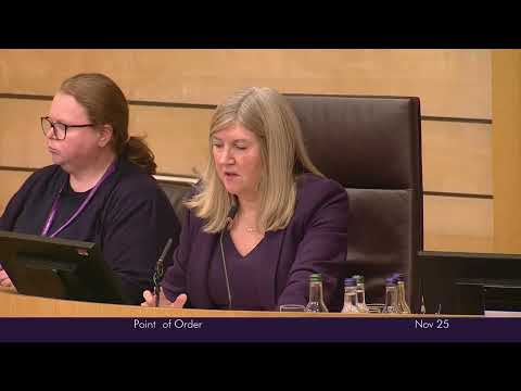 Non-Domestic Rates (Scotland) Bill: Emergency Bill Motion (Vote) - 25 November 2025
