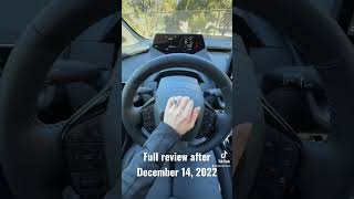 Horn honk test on the 2023 Toyota Prius