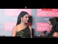 MIRZAPUR Fame Shriya Pilgaonkar At Lokmat Most Stylish Awards 2018