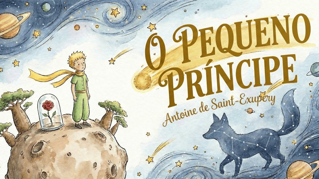 O Pequeno Príncipe - Audiobook Completo - Narração em Português/BR