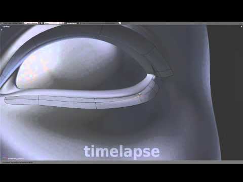 Blenderella - 02 Head - 15 Geometry Eyelashes