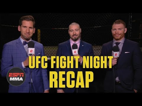 Jared Cannonier beats Jack Hermansson by TKO | UFC Fight Night Recap | ESPN MMA