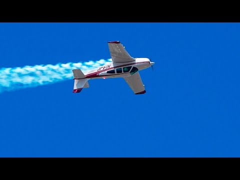 Beechcraft Bonanza F33C Aerobatic Demo I Sun N' Fun Expo Lakeland Florida 2023 I 4K UHD