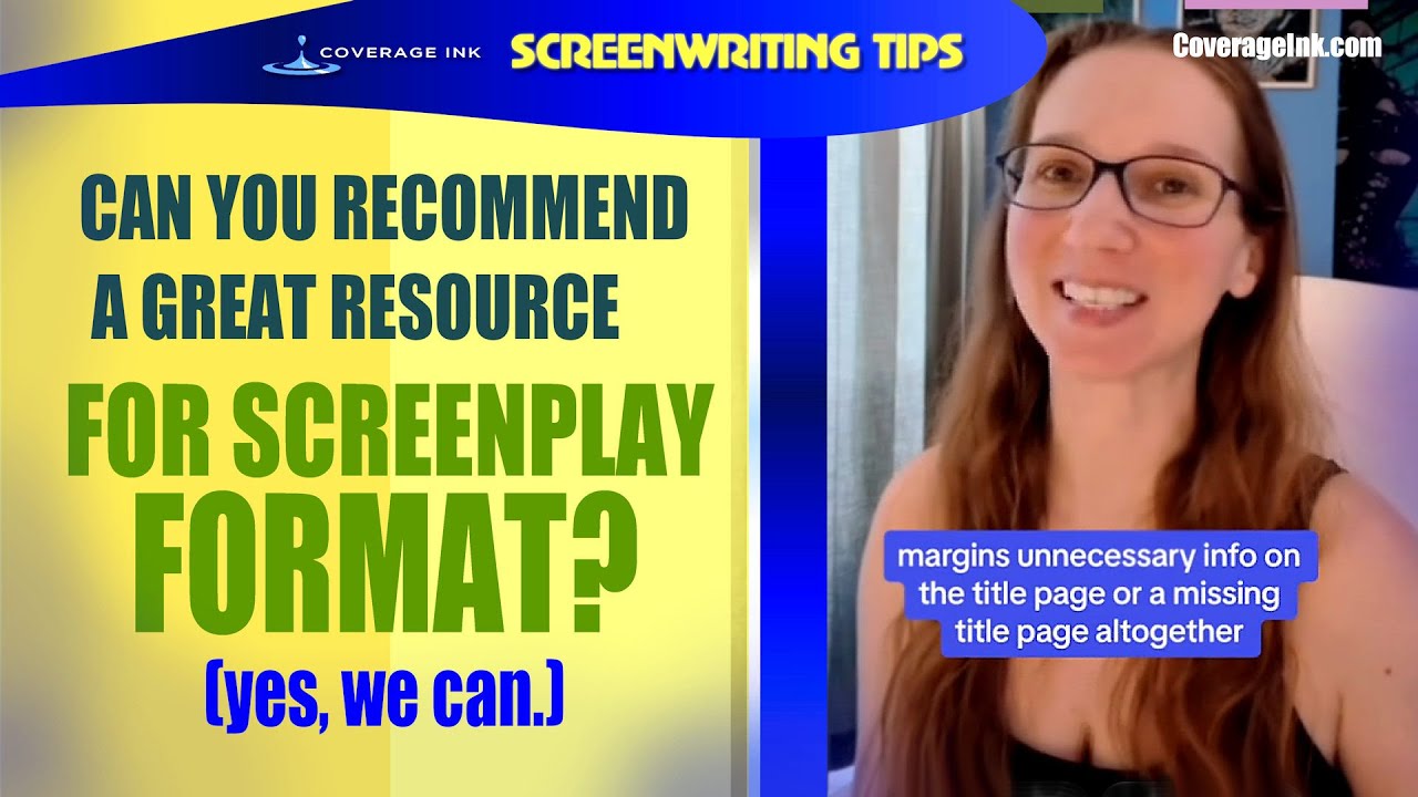 #Screenwriting Tips: Can You Recommend a Great Resource For Screenplay Format? (yep.) #screenwriting