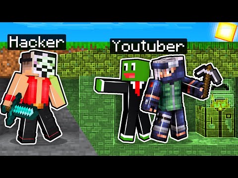 ماين كرافت احاول اذبح التنين ولكن اصدقائي يحاولون يذبحوني !😭 ( انا هكر ) 💀