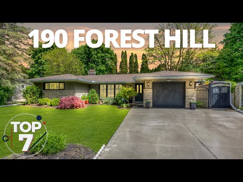 Fantastic Forest Hill - 190 Forest Hill Drive - Kitchener Real Estate Video
