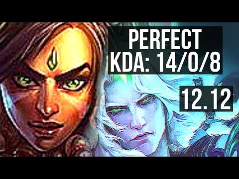 NIDALEE vs VIEGO (JNG) | 14/0/8, Legendary, 65% winrate | KR Master | 12.12