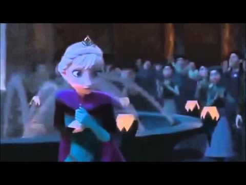 Frozen beautiful mask