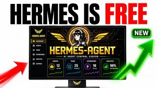 Run Hermes Agent FREE With This NEW Model 🤯