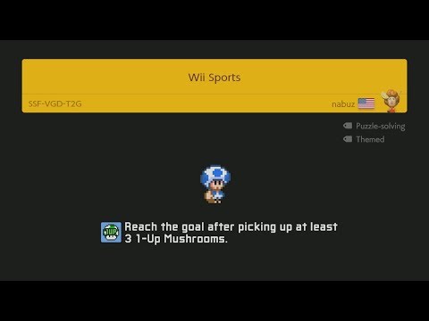 Super Mario Maker 2 069 - Wii Sports by nabuz