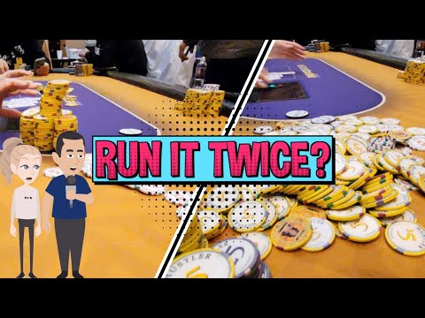 High Stakes Poker[part 2]: Should I RUN IT TWICE?