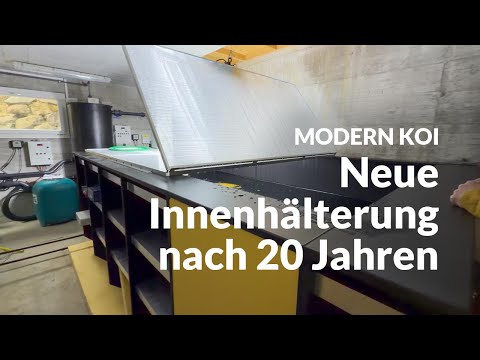 Yves neue 6000l Innenhälterung | Modern Koi Blog #7873