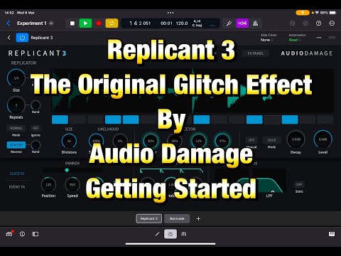 Replicant 3  - The O.G. Glitch Effect by Audio Damage - Getting Started Tutorial for the iPad