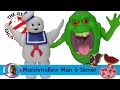 Kenner Classics The Real Ghostbusters Green Ghost Marshmallow Man Toy Review