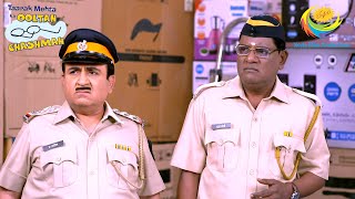 Jethalal And Iyer Become Cops | Taarak Mehta Ka Ooltah Chashmah | Bhide & Madhavi