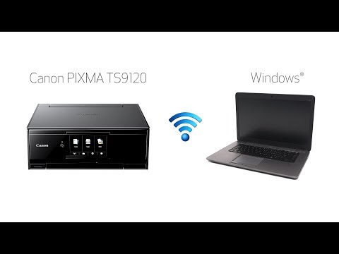 Thumbnail for Setting up Your Wireless Canon PIXMA TS9120 - Manual Connect with a Windows Computer