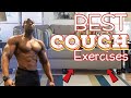Best COUCH Exercises for an Intense HOME WORKOUT | No equipment needed | NO GYM