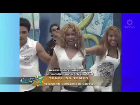 Companhia do Calypso - Mylla Karvalho cantando Se Mancol no Programa Tarde Legal - ( Túnel do Tempo)