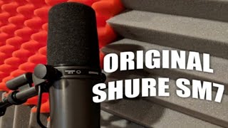 Video thumbnail for Original Shure SM7 Dynamic Microphone Demo - Vintage Shure Mic by Obscure Mics