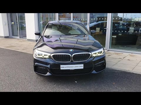 PK68HZV - 2018 BMW 5 Series 520d M Sport Saloon 36,000