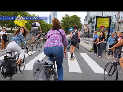Breaking Records: Brussels Critical Mass On 30-08-2024!