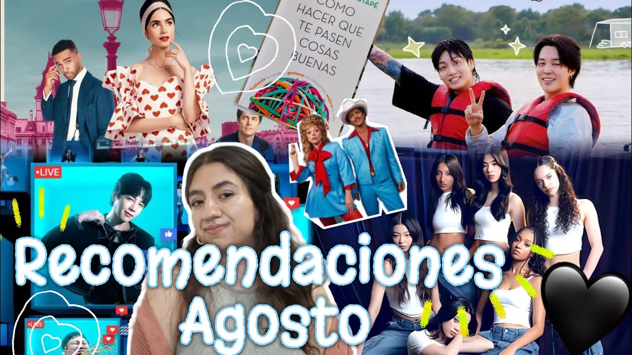 RECOMENDACIONES DE AGOSTO 💓 | Series 📺 Película 🎥 Libro 📚 Musica 🎧 | MISHA
