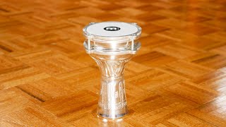 Video thumbnail for MEINL Percussion - Aluminium Darbuka, Hand Hammered - HE-110 by Meinl Percussion - Official Product Videos