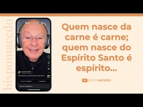 Quem nasce da carne é carne; quem nasce do Espírito Santo é espírito… - Meditação Matinal 10/12/25