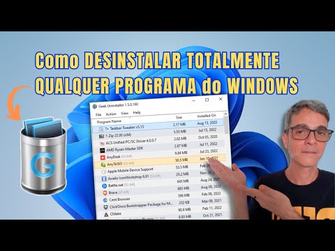 Como DESINSTALAR TOTALMENTE QUALQUER PROGRAMA no WINDOWS