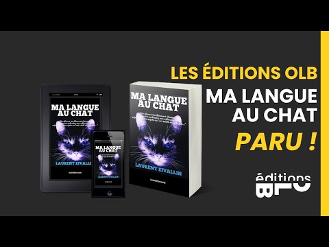Annonce : parution de Ma Langue Au Chat, aux Éditions OLB dans la collection SERIA