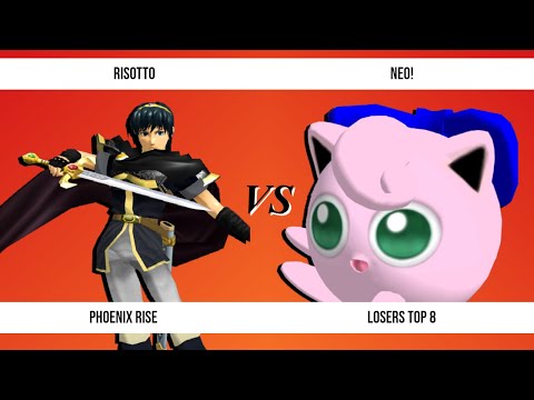 PHOENIX RISE 2022 LOSERS TOP 8 - Risotto Vs. NEO! SSBM Melee Singles Venezuela