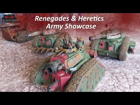 Renegade and Heretics  Army *SHOWCASE* #warhammer40k #renegadesandheretics #chaos #armyshowcase