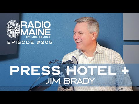 Radio Maine Episode 210: From Olympic Medalist to Portland Visionary: Jim Brady's Journey