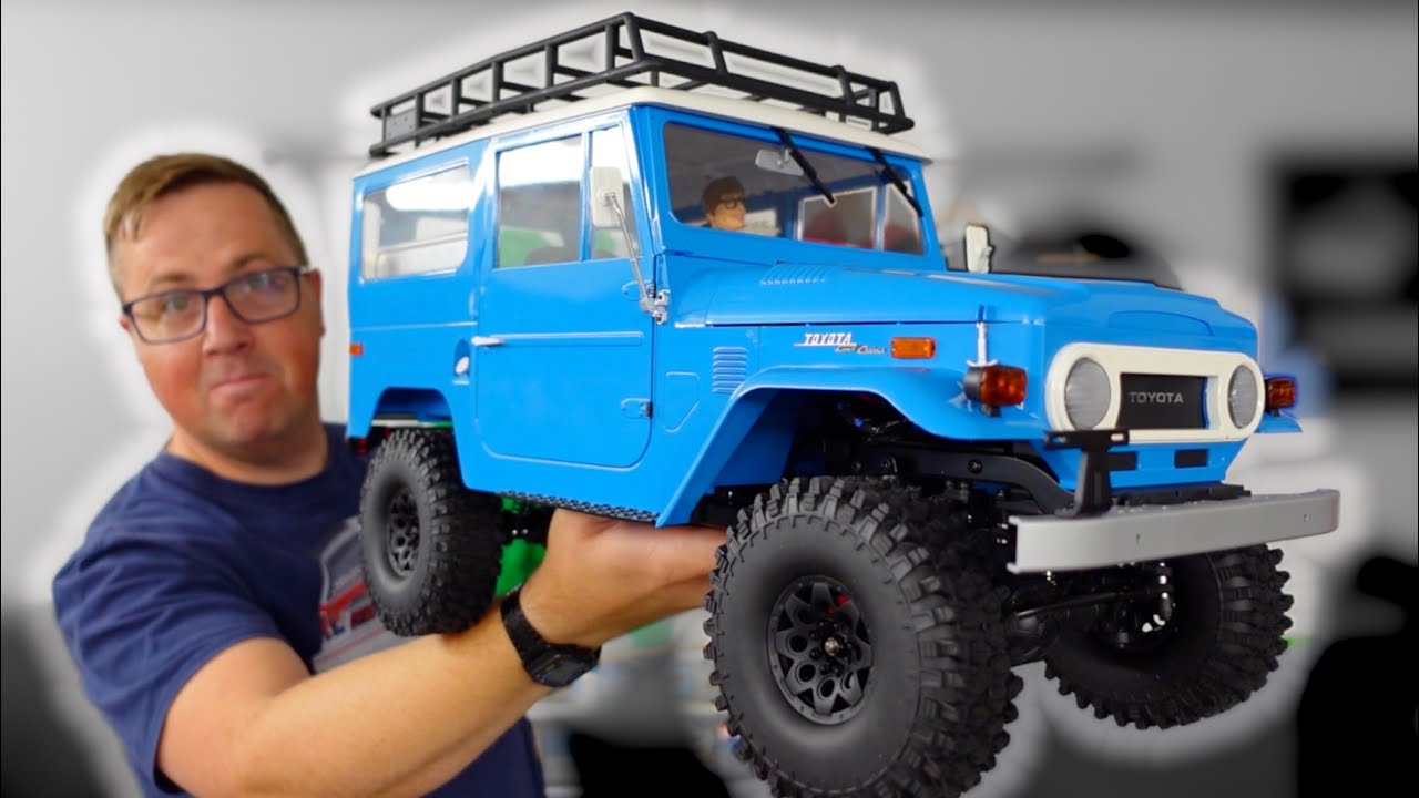 1:10 Land Cruiser FJ40 RC Rock Crawler | 4WD & Doors | FMS Hobby