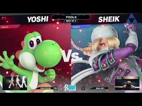 Pre Patch 1.1.0 - Sauce (Yoshi) vs Goljee (Sheik) - Pools