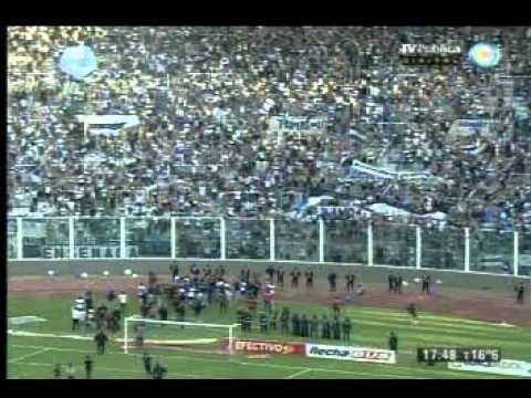 Final del partido, entrevista a Troglio y festejos