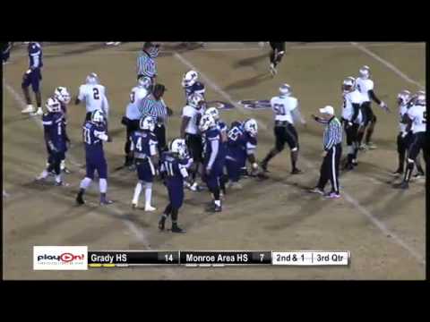 Football - Grady vs. Monroe Area