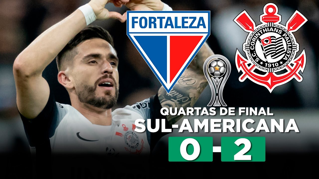 FORTALEZA x CORINTHIANS AO VIVO Sul-Americana 2024 QUARTAS de final | Narração