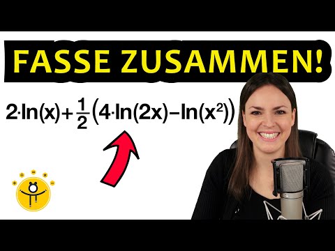 LOGARITHMUS vereinfachen – Logarithmusgesetze Aufgaben, Regeln